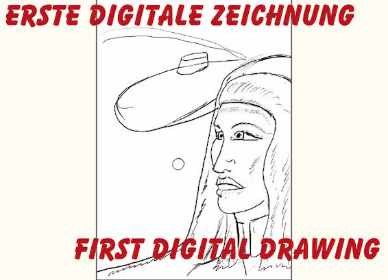 Erstmals digital gezeichnet